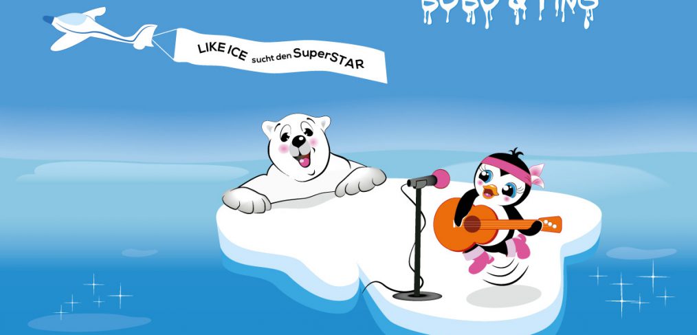Illustration Markenfiguren Bubu und Ping
